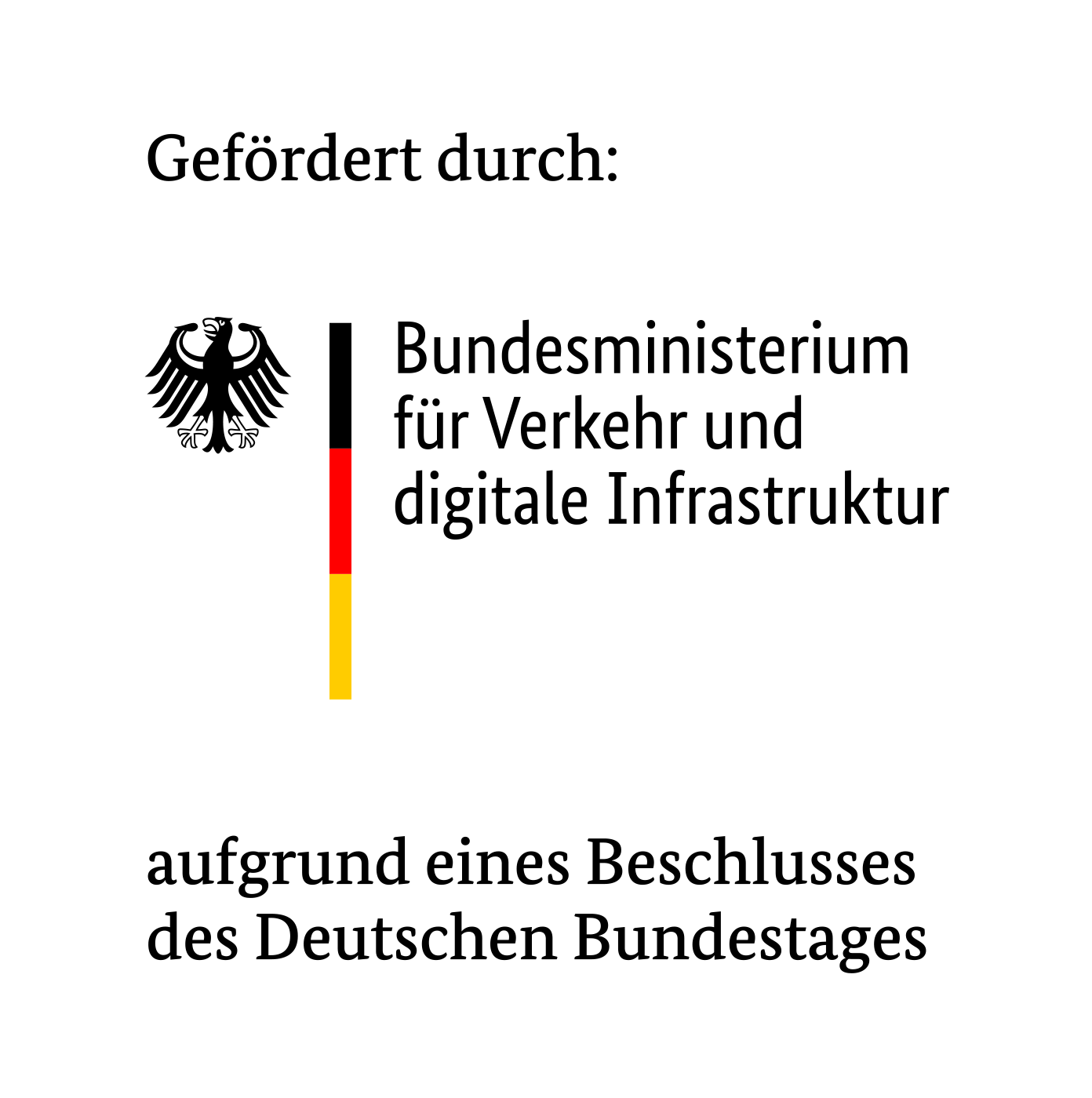Gefördert durch das Bundesministerium für Verkehr und digitale Infrastruktur